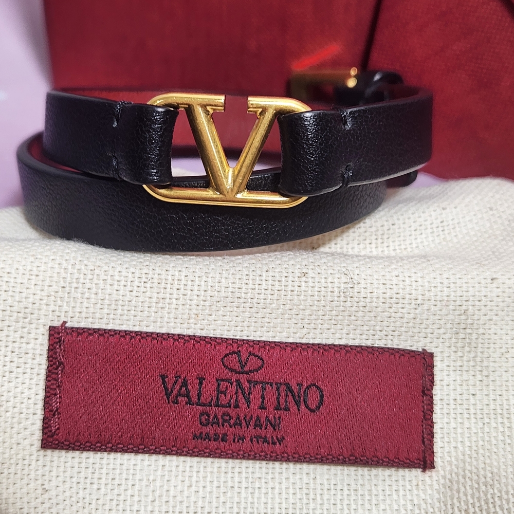 #136 Valentino Double Wrap Bracelet - Picture 6 of 11